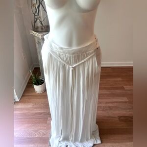 Zara Cream Maxi Skirt
